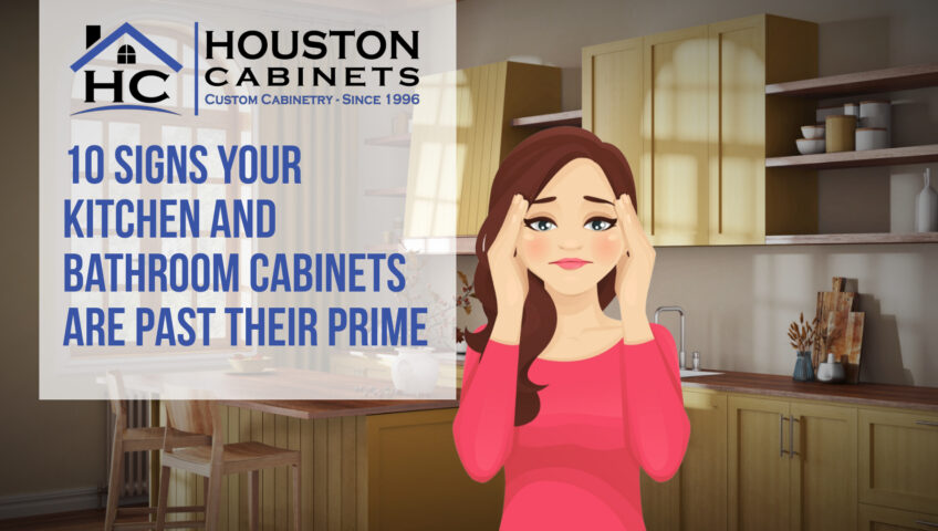 Signs Your Kitchen and Bathroom Cabinets Are Past Their Prime